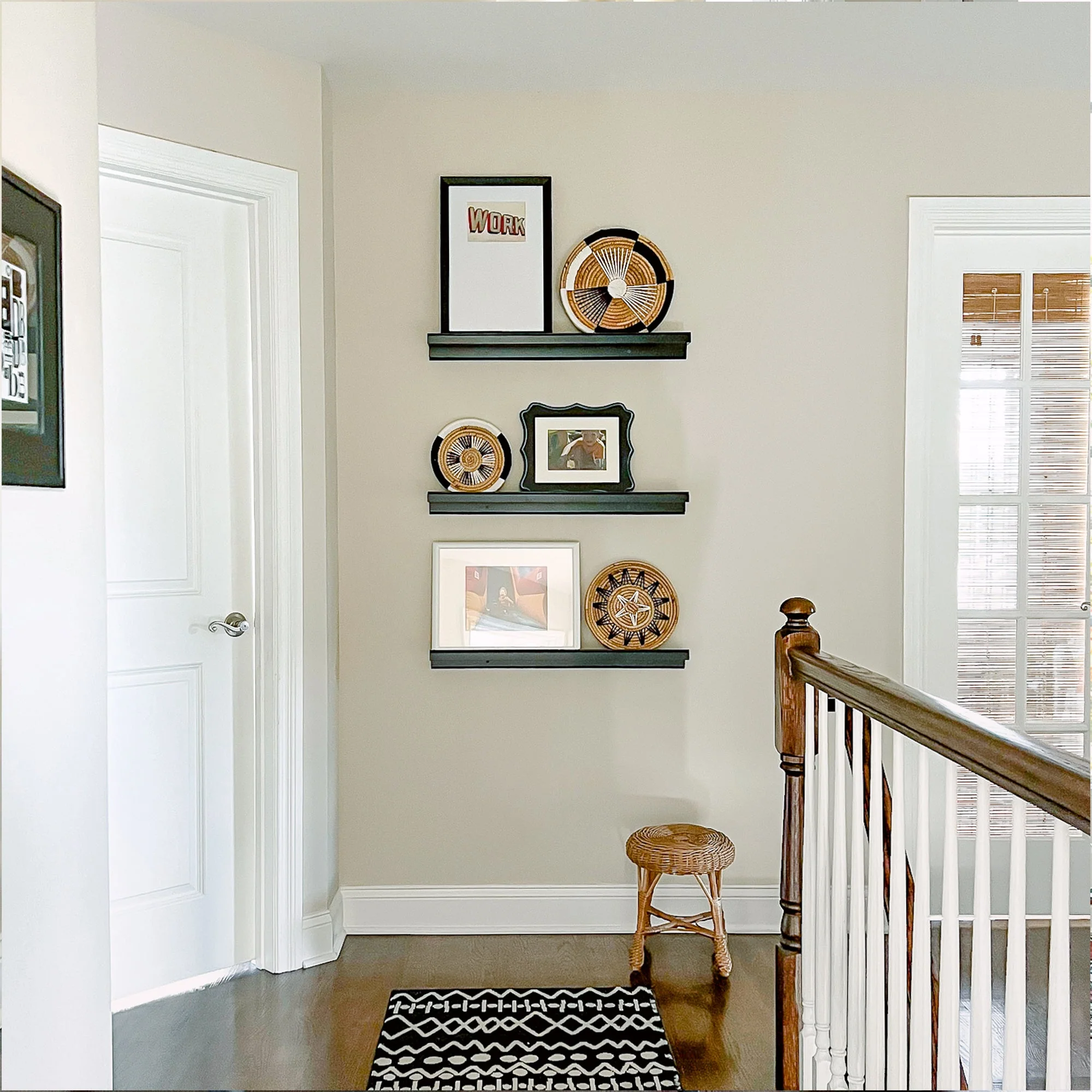 Bold Geometric and Star Wall Basket Decor Set - Image 4