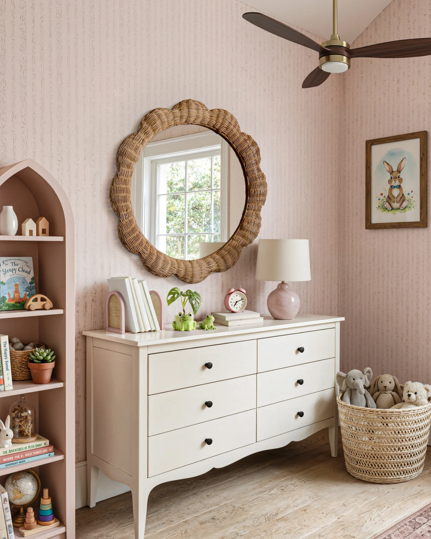 Bud-Edge Round Mirror - Image 4