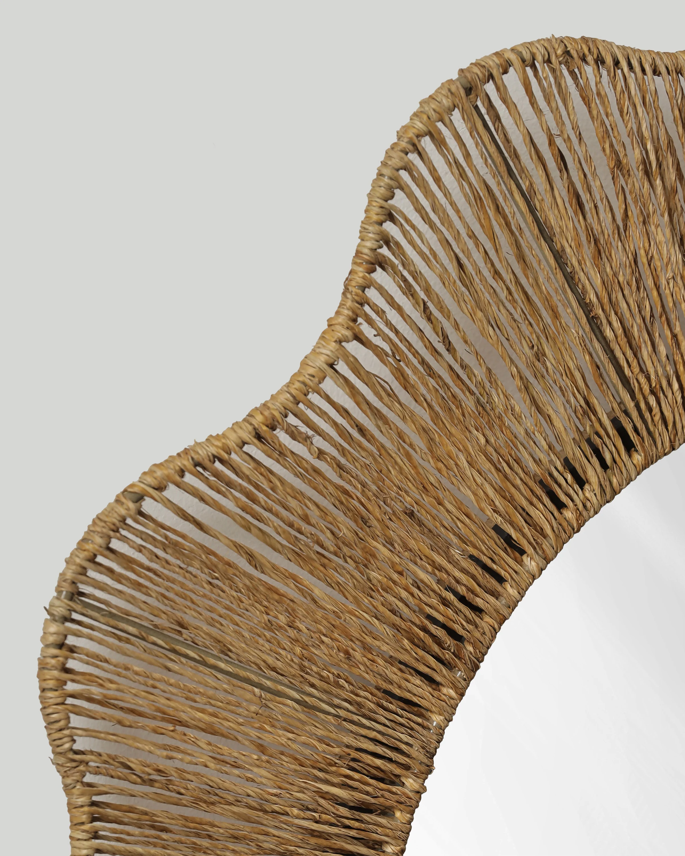 Fluted-Wave Oval Mirror - Image 8