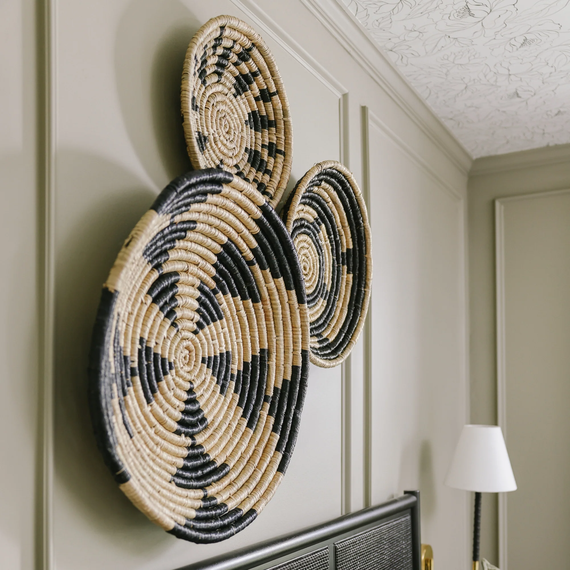 Intricate Natural Woven Wall Art- Set of 4 - Image 13