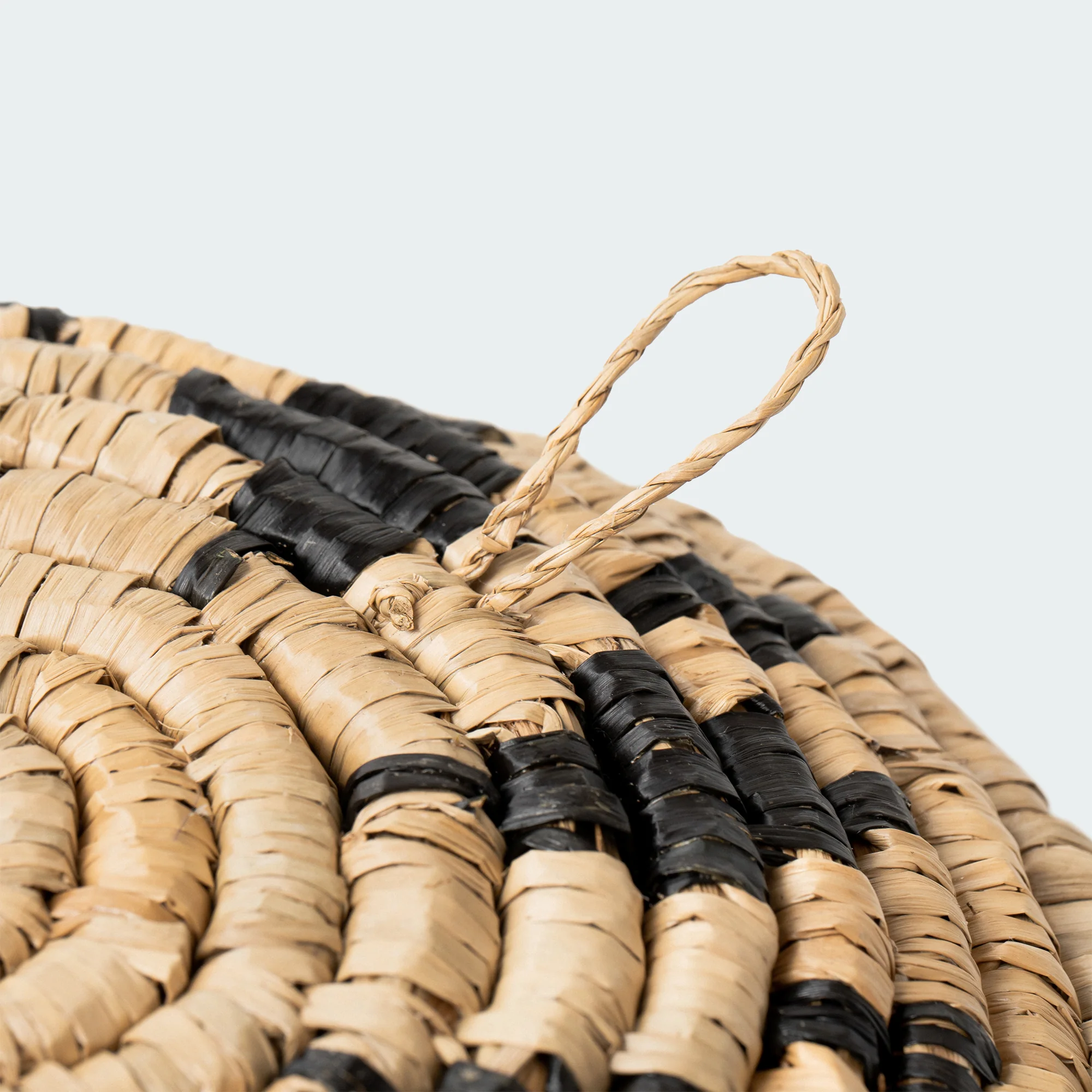 Intricate Natural Woven Wall Art- Set of 4 - Image 15