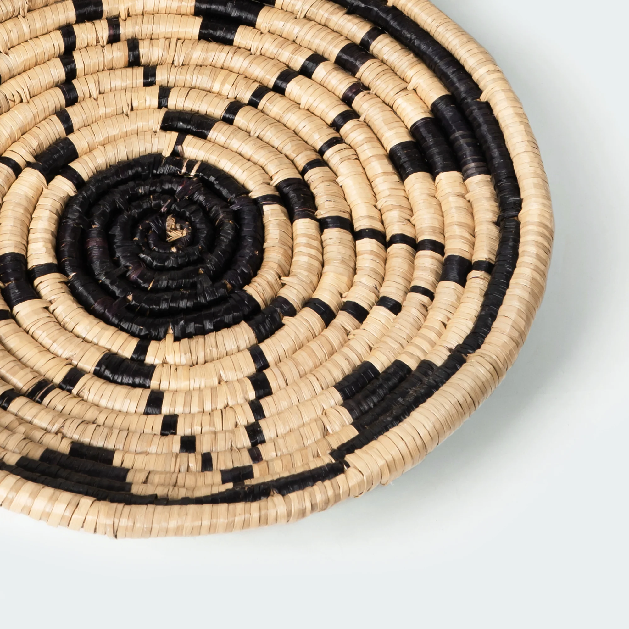 Intricate Natural Woven Wall Art- Set of 4 - Image 20