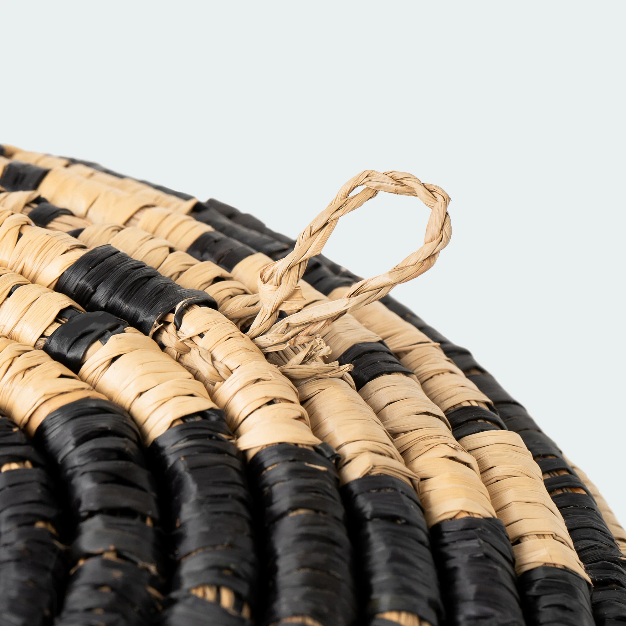 Intricate Natural Woven Wall Art- Set of 4 - Image 21