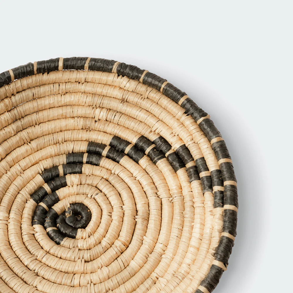 Intricate Natural Woven Wall Art- Set of 4 - Image 6