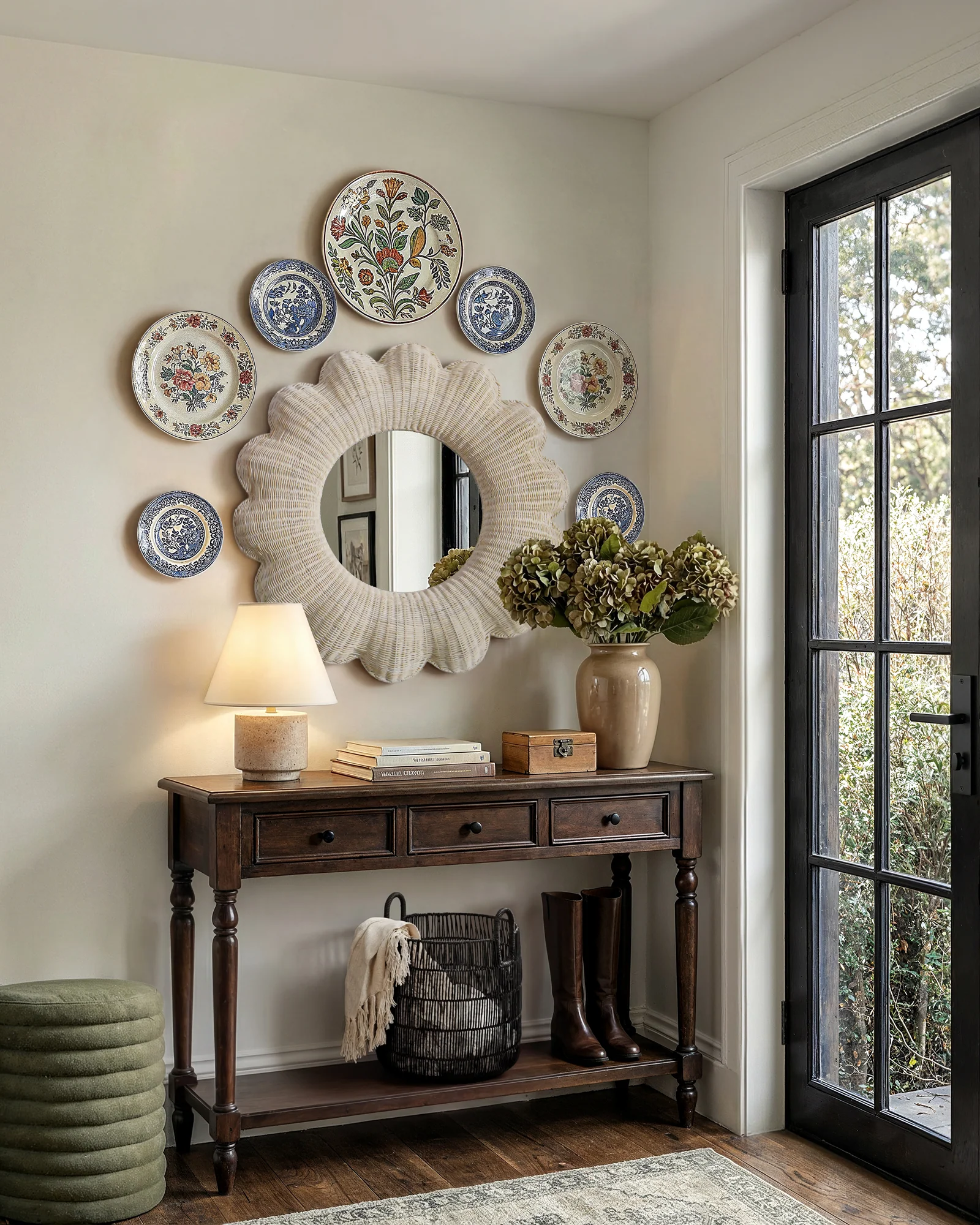 Petal Bloom Round Mirror - Image 3