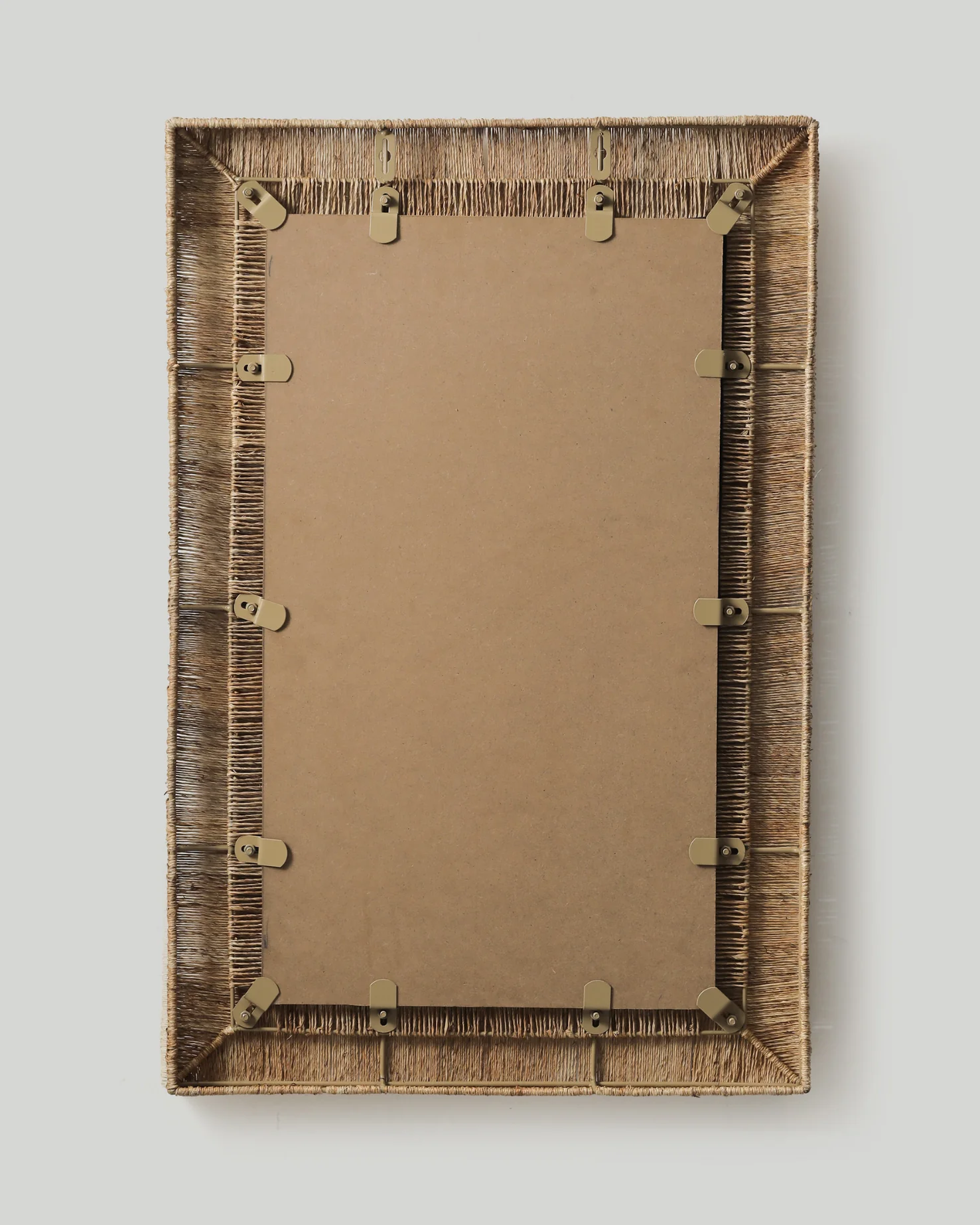 Natural Wrapped Rectangle Mirror - Image 6
